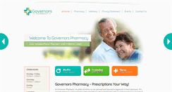 Desktop Screenshot of governorspharmacy.com